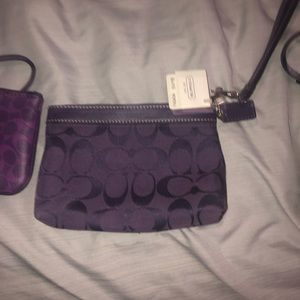 Coach mini purse